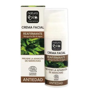 Crema facial reafirmante antiedad y antimanchas Naturabio 50ml