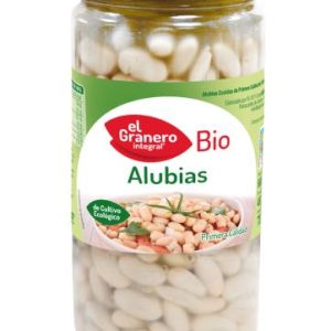 ALUBIAS BLANCAS COCIDAS BIO, 660 g