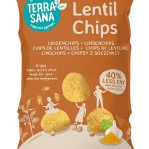 CHIPS DE LENTEJAS CON CURRY HINDU BIO S/G VEGAN 75G