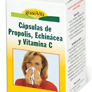Cápsulas de Própolis, Echinacea y Vitamina C 75 cáps – 250 mg