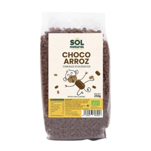 Cereales Choco Arroz Bio Sol Natural, 250 gr