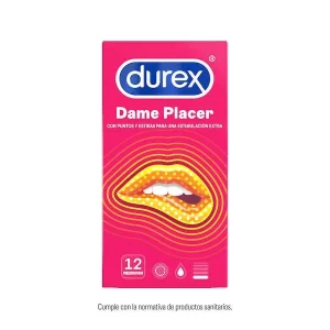 Durex Preservativos Dame Placer 12 Unidades