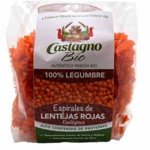 ESPIRALES LENTEJA ROJA 250.17. BIO