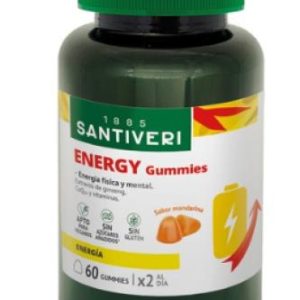GUMMIES MASTICABLES ENERGY SABOR MANDARINA 60 UDS