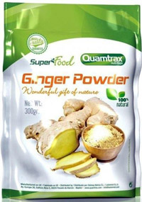 Jengibre en Polvo Ginger Powder Super Food Quamtrax (300gr)