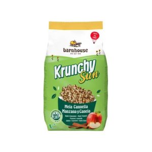 KRUNCHY SUN MANZANA Y CANELA BIO 375 g