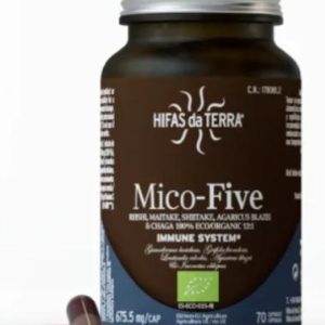 MICO FIVE Y CHAGA + VITAMINA C ECO 70 CAPSULAS