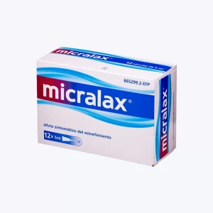 Micralax Citrato/lauril Sulfoacetato 450 Mg/ml + 45 Mg/ml Solucion Rectal 12 Enemas 5 Ml