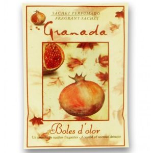 Mini Sachet Perfumado Granada Boles D´olor.
