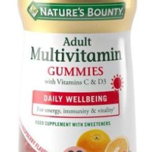 Multivitamin Adultos sabor naranja-fresa 60 gummies