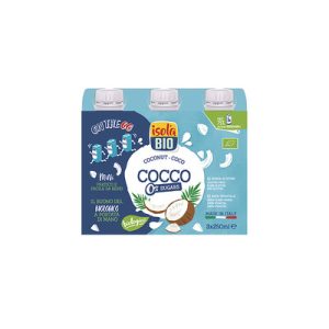 PACK BEBIDA DE COCO SIN AZUCAR BIO 3x250ML