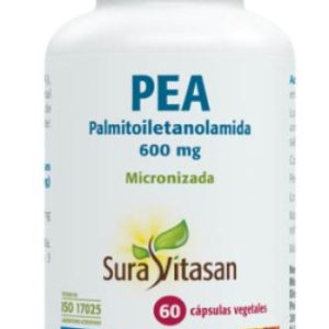 PEA PALMITOILETANOLAMIDA 600MG 60 CAPS
