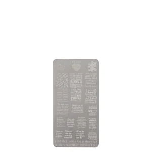 Placa Metálica XY-Z03 Letras