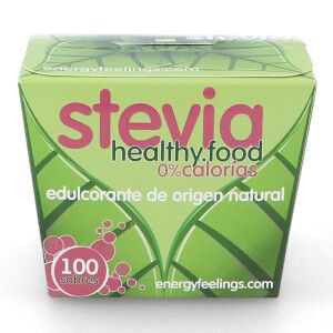 STEVIA 0% CALORIAS, 100 SOBRES