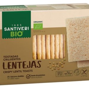 TOSTADAS CRUJIENTES LENTEJAS BIO