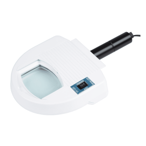 VISTA LED HANDLE: lámpara LED con lente de aumento de luz ultravioleta (UV) y luz blanca