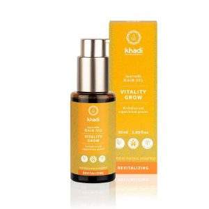 Aceite Capilar Vitality Grow (Anticaída) BIO, 50ml. Khadi