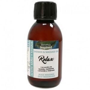 Aceite de Masaje Relax, 150ml. Aroma Inspired