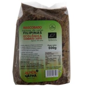 Azúcar de Caña Integral Mascobado BIO, 500g. alternativa3