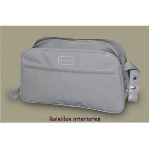 Bolso De Carro Charol Gris Chocolat Baby