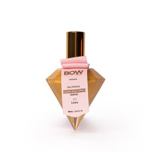 Bow Aceite Corporal Seco Glitter Loura 75ml