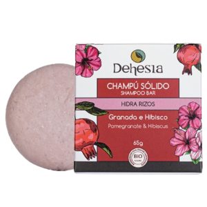 Champú Sólido BIO Hidra Rizos, 65g. Dehesia