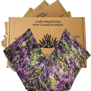Cojín Terapéutico Funda Lavanda 15×48