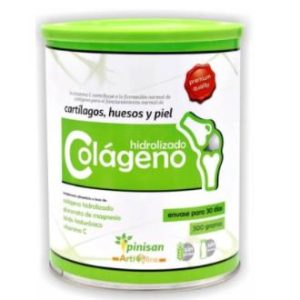 Colageno Hidrolizado con Vit. C y Ácido hialurónico, 300g. Pinisan