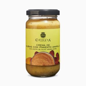 Crema de Alubias y Pimiento con Aceite de Oliva Virgen Extra