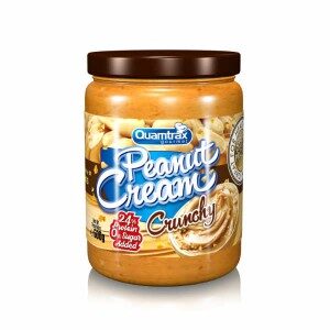 Crema cacahuete crujiente QUAMTRAX (500gr)
