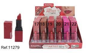 BARRA DE LABIOS MATE  FIJA 24H LETICIA WELL