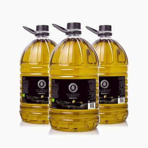 Aceite de Oliva Virgen Extra Ecológico PET 5l (Caja de Tres Garrafas)