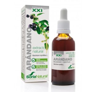 Extracto de Arándano Fórmula XXI, 50ml. Soria Natural