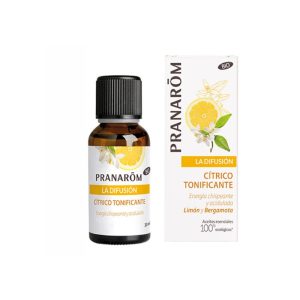 Aceite esencial cítrico tonificante 30ml para difusor