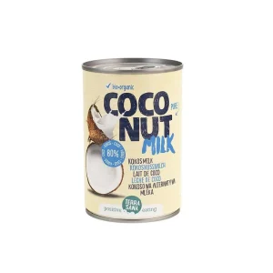 Leche de coco 80%, Terrasana, 200ml