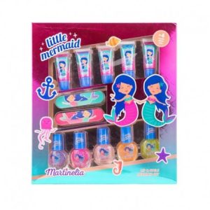 MARTINELIA LITTLE MERMAID SET LABIOS Y UÑAS