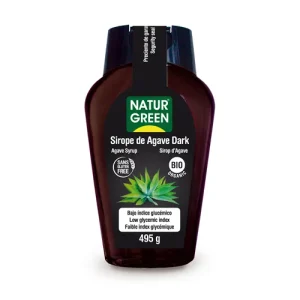 Sirope de Agave Dark Bio NaturGreen, 360 ml