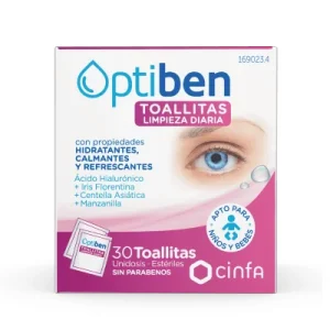 Optiben Toallitas Unidosis 30u