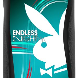 Gel de ducha 2 en 1 Playboy Endless Night for Him para hombre 400 ml