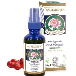 Aceite Puro de Rosa Mosqueta Bio, 50ml Spray. Marnys