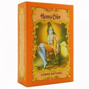 Henna en polvo – Cobre Natural, 100g. Radhe Shyam
