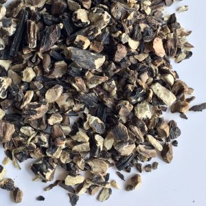 Consuelda (Symphytum officinale ), raíz.