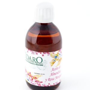 Aceite de almendras y rosa mosqueta
